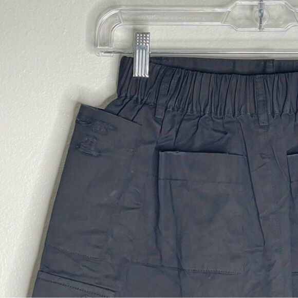Carmar Women's Black Distressed Cargo Mini Skirt Size 8 New With Tags - Picture 6 of 12